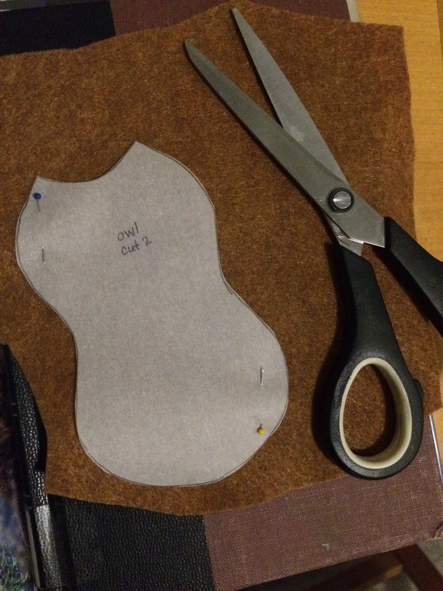 Robear7777's tweet photo. Since school is out for two weeks, I am planning to make this #felt #owl that has been on my list of #thingstomake for a while. #owls #feltanimals https://t.co/07KmIp4Of1