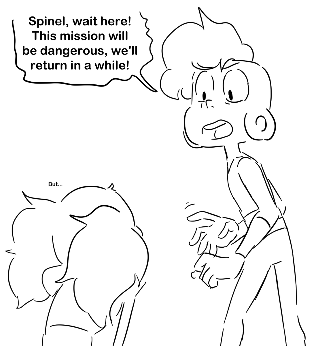 Larzuli AU stuff with our fav rubberhose gem 