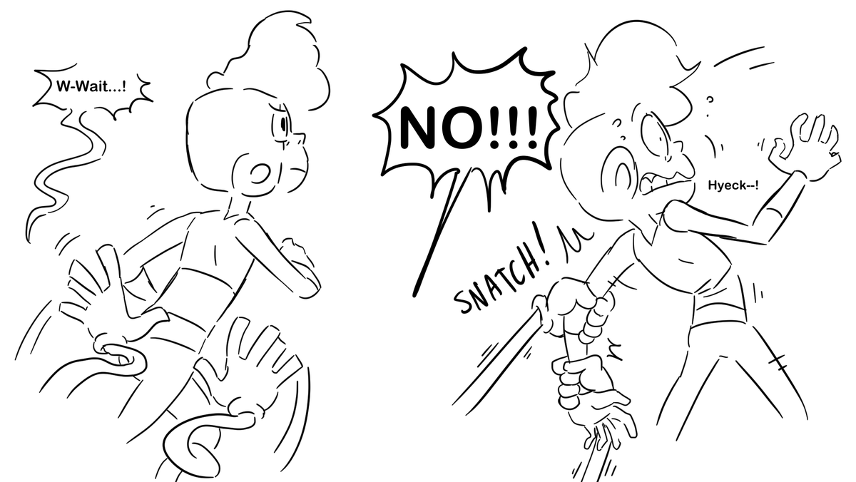 Larzuli AU stuff with our fav rubberhose gem 