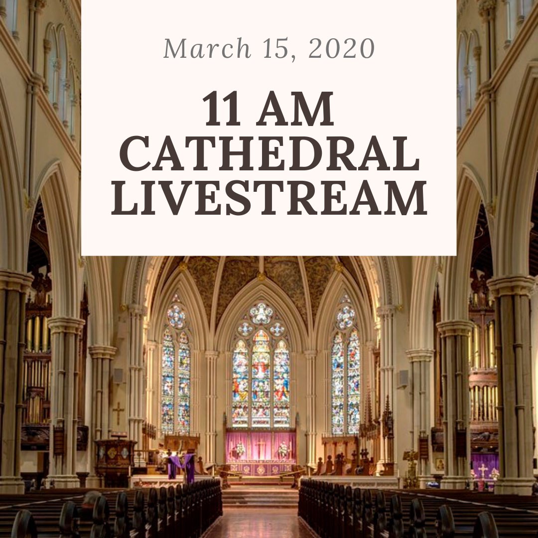 SPSSAnglican's tweet photo. We know people will be missing church tomorrow. Join us and Anglicans across the GTA as we worship with St James Cathedral through the wonders of the internet:
https://t.co/oDrKqwDsJI https://t.co/QKWLn2oTqg