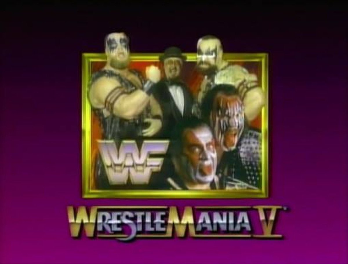 DirtyDawgMES's tweet photo. Tomorrow afternoon Joe and Eric from @what_a_maneuver will be joining me to talk about the #WWEtitle match between Savage and Hogan and the #TagTitle match between Demolition vs. Powers of Pain & Mr. Fuji from #WrestleMania V. Got ?’s or topics? Hit us up! @WIWCool https://t.co/vbr0MoeAmv