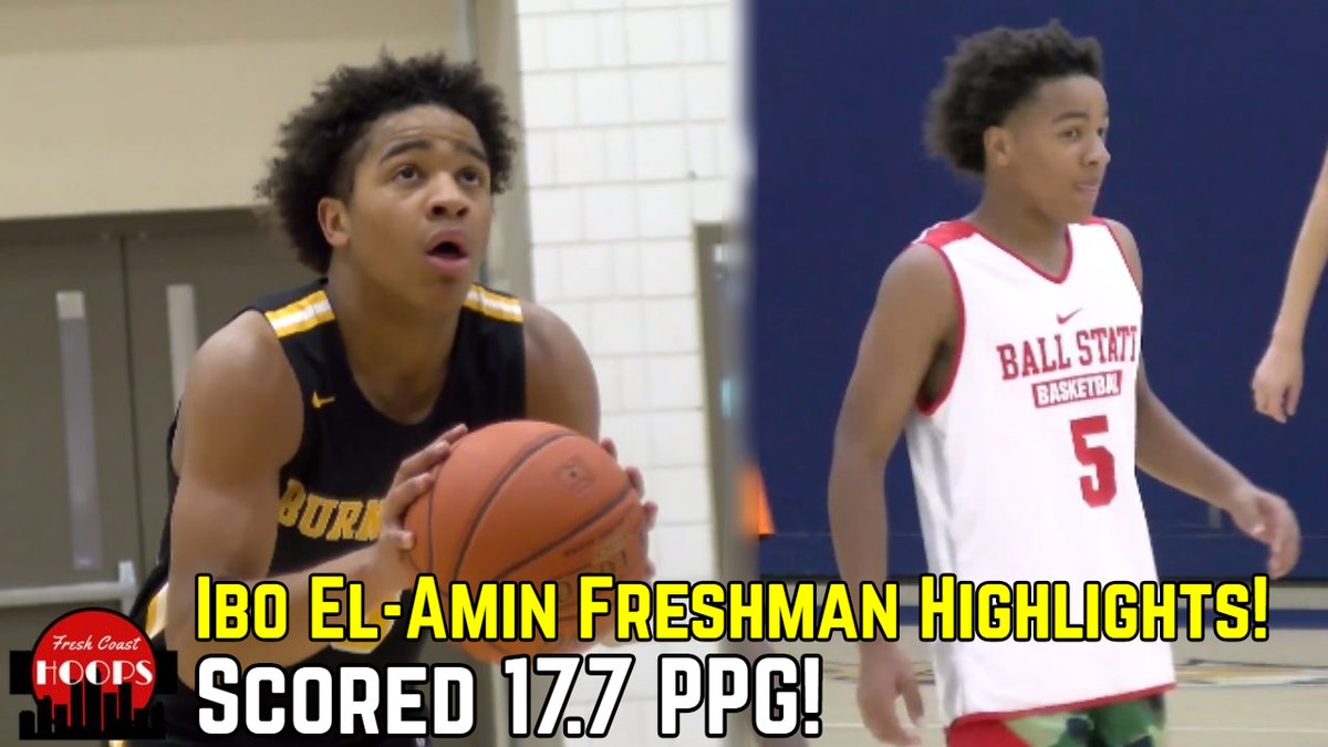 New Video!

Ibo El-Amin Freshman Season Highlights! Electric Scoring Guard Averaged 17.7 PPG! <a href="/Ibo_Elamin/">Ibo El-Amin</a> 

Full video: youtube.com/watch?v=mMR7Hb…
