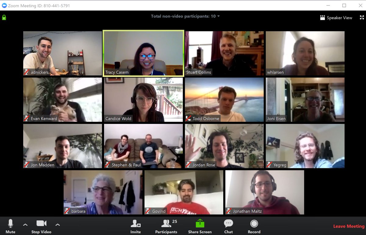 CCLSanFrancisco's tweet photo. Thanks everyone for joining CCL SF's virtual monthly chapter meeting today! From all of us at CCL SF, stay healthy ππ #cclsf https://t.co/B8tD4jmc2d