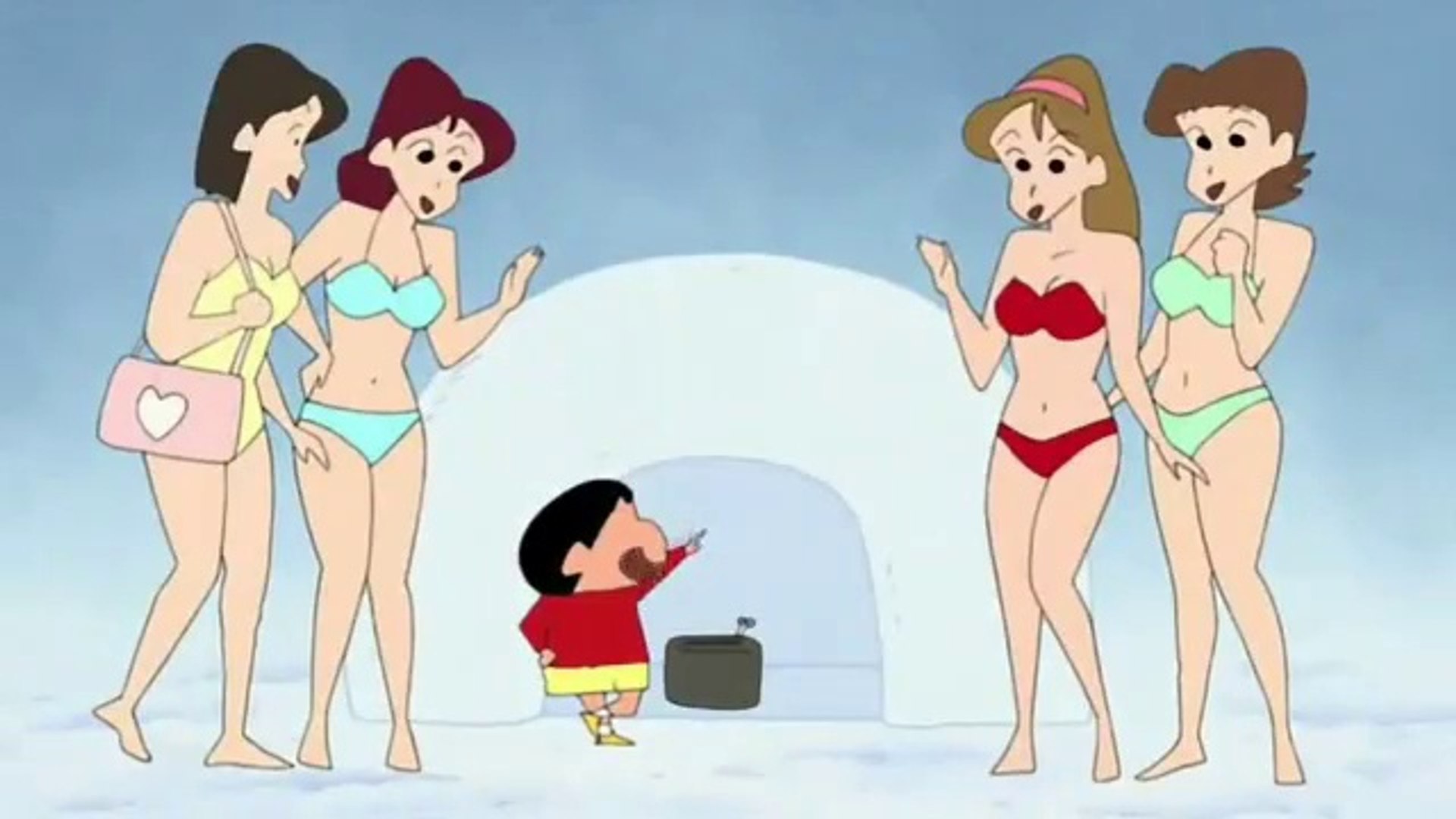 Al Valentyn on X: Hey @Grummz is Shin Chan navel allowed?  t.cocyMiokDQyp  X