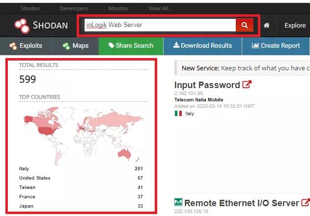 Vulnmachines's tweet photo. Saturday with #Shodan

Hi .@MoxaInc ioLogik devices kindly check your device is it in list or not.

#Dork : ioLogik Web server

'Don't ask for without password dork' :)
Thank you
Rapidssafeguard

#ics #icssecurity #SaturdayThoughts #infosec #icssec #rapidsafeguard https://t.co/MWBuSCWM9U