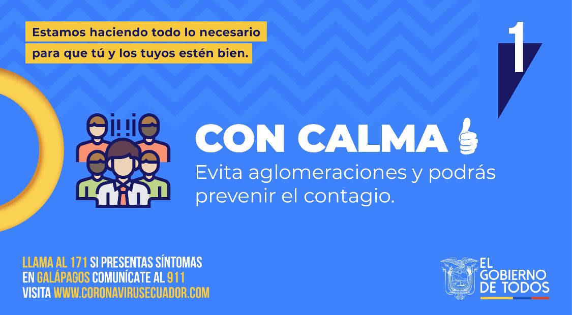 DPManabiSalud's tweet photo. #ActivadosPorLaSalud | ¡Tomemos precauciones, cuidemos nuestra salud y la de nuestra familia! Evita lugares con aglomeración de personas.

#PrevenciónEsSalud
#COVID19ec https://t.co/RCp2HxRV5u