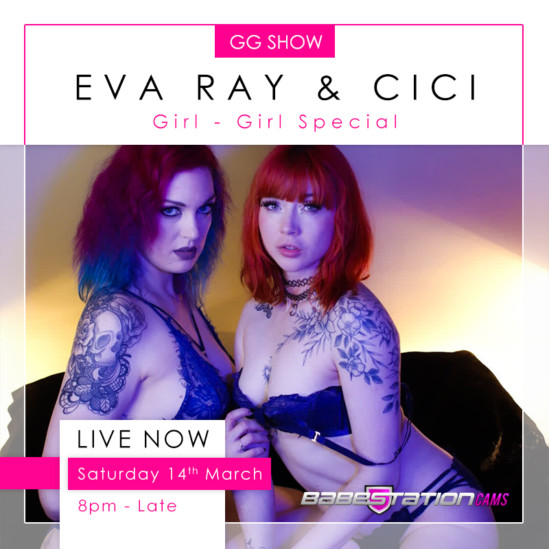 Join Eva &amp; Cici right now as they begin their naughty girl-girl filthy show: https://t.co/RpejLkYPfk https://t.co/m5Epw3lrMh