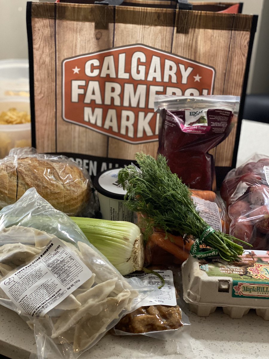 prjamiecampbell's tweet image. Great finds @cgyfarmersmarkt this afternoon! Lots of fresh produce and delicious local items. Also, NO LINES! #supportyyc