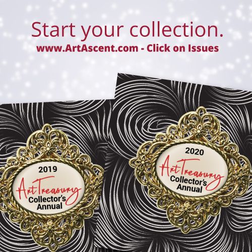 ArtAscent's tweet photo. Discover new artists, read their stories, and be inspired. Collect all the annual issues of ArtTreasury. #artcollectors #artistprofiles #artinspiration https://t.co/rU1YvViXQN https://t.co/a7K4FJP4Fo