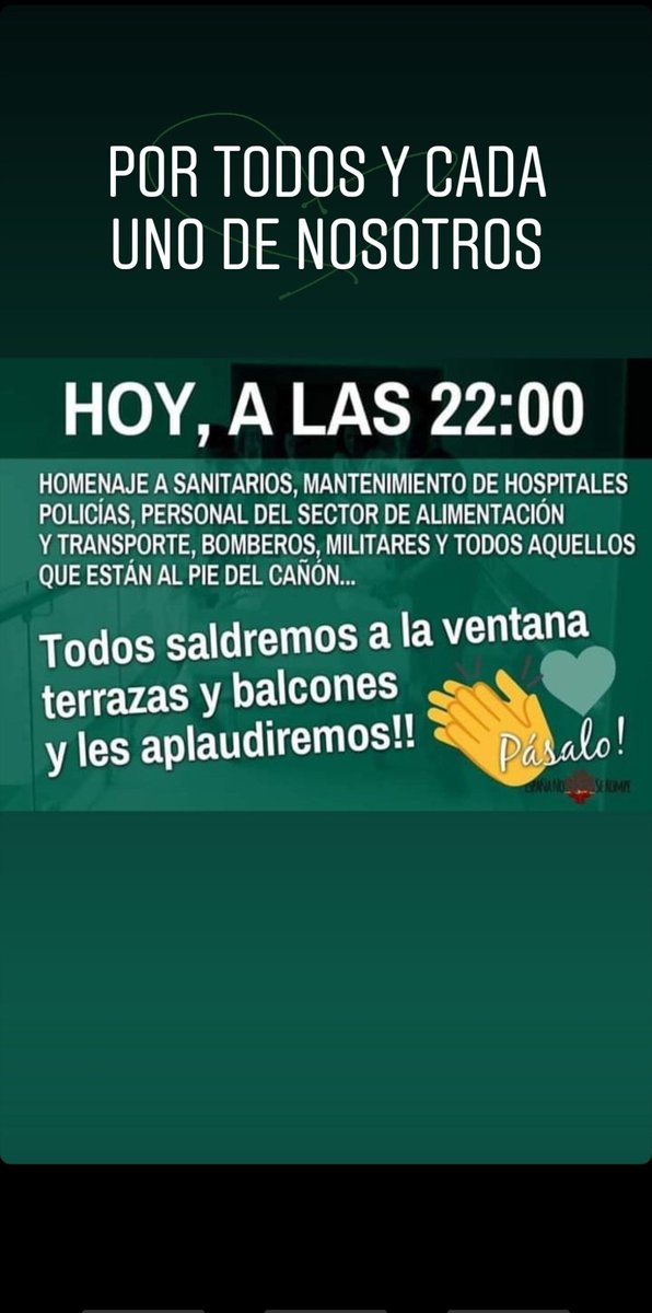 MIRIAM10307197's tweet photo. Por TODOS, por lo que tenemos.que vender alimentos, por los que cuidan a los enfermos,por lo que cuidan nuestra seguridad,FFCC y todos aquellos que aún  con miedo saldremos a la calle. #YoNoPuedoQuedarmeEnCasa https://t.co/eHG85uSWoQ