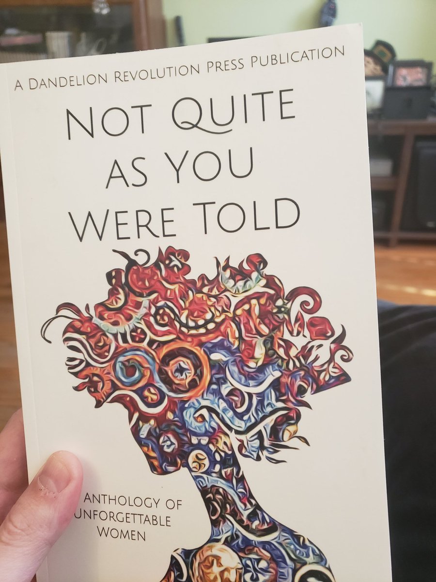 RyanJCornelius's tweet photo. Holy shit everyone please do not pass Go, go directly to Amazon, and buy this short story collection written and published by some of the most talented women I know.

@DandelionPress https://t.co/fjEZUYJcUU