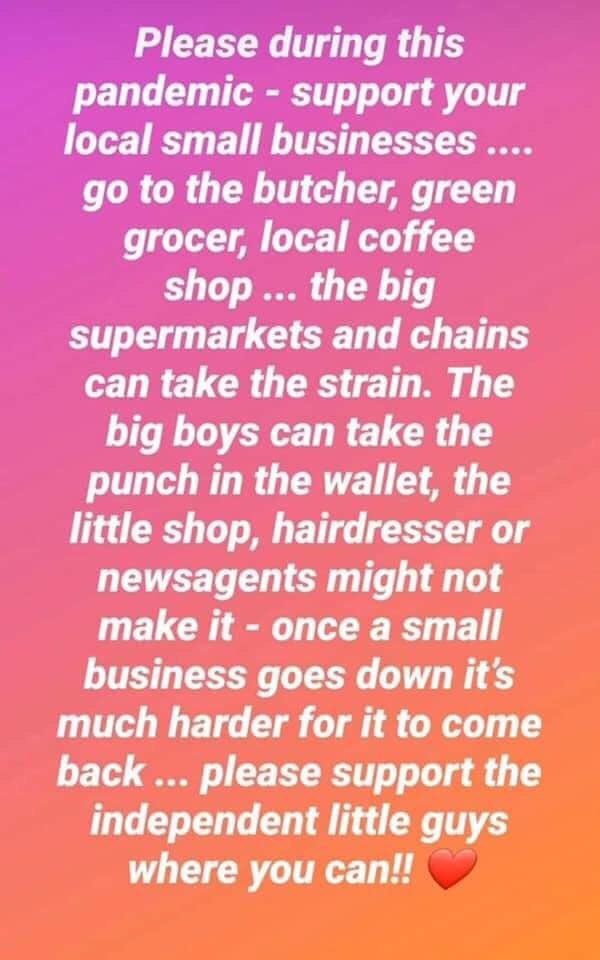 Sadly I think a few pubs and bars will go to the wall as well.