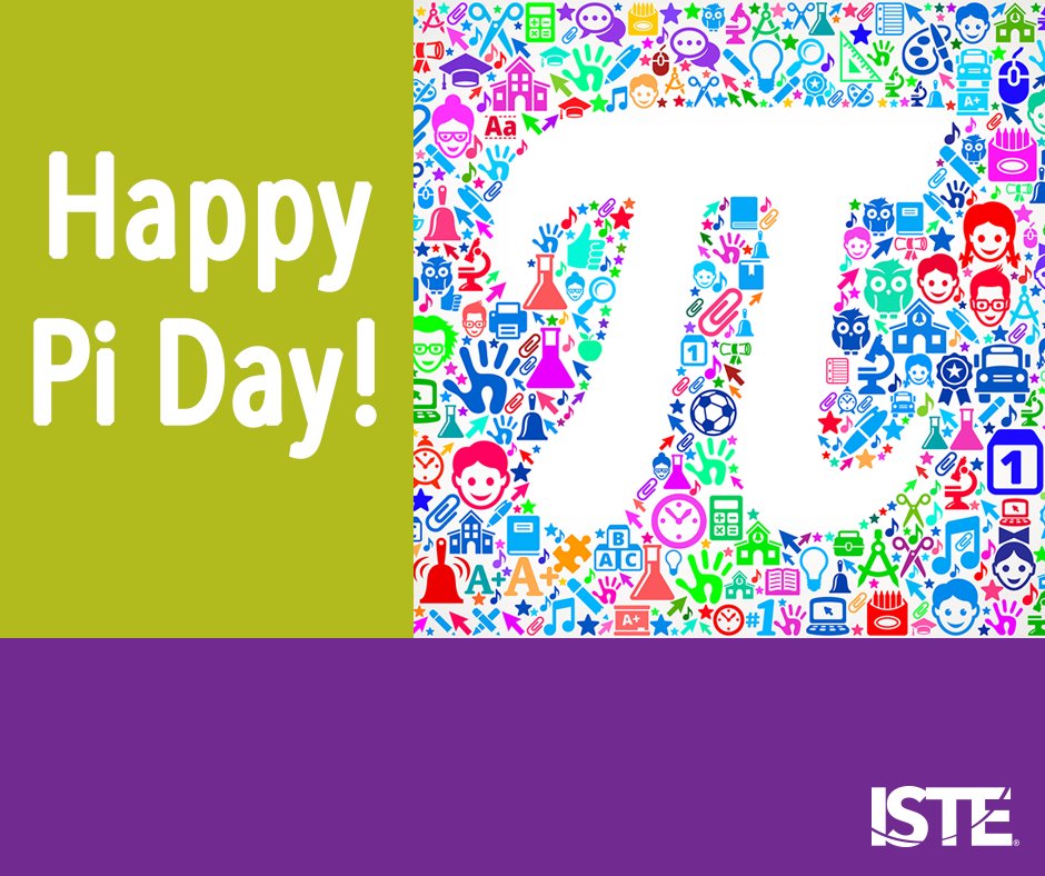 ISTE_ASCD's tweet photo. Happy #PiDay! https://t.co/mwJYXBJc8X