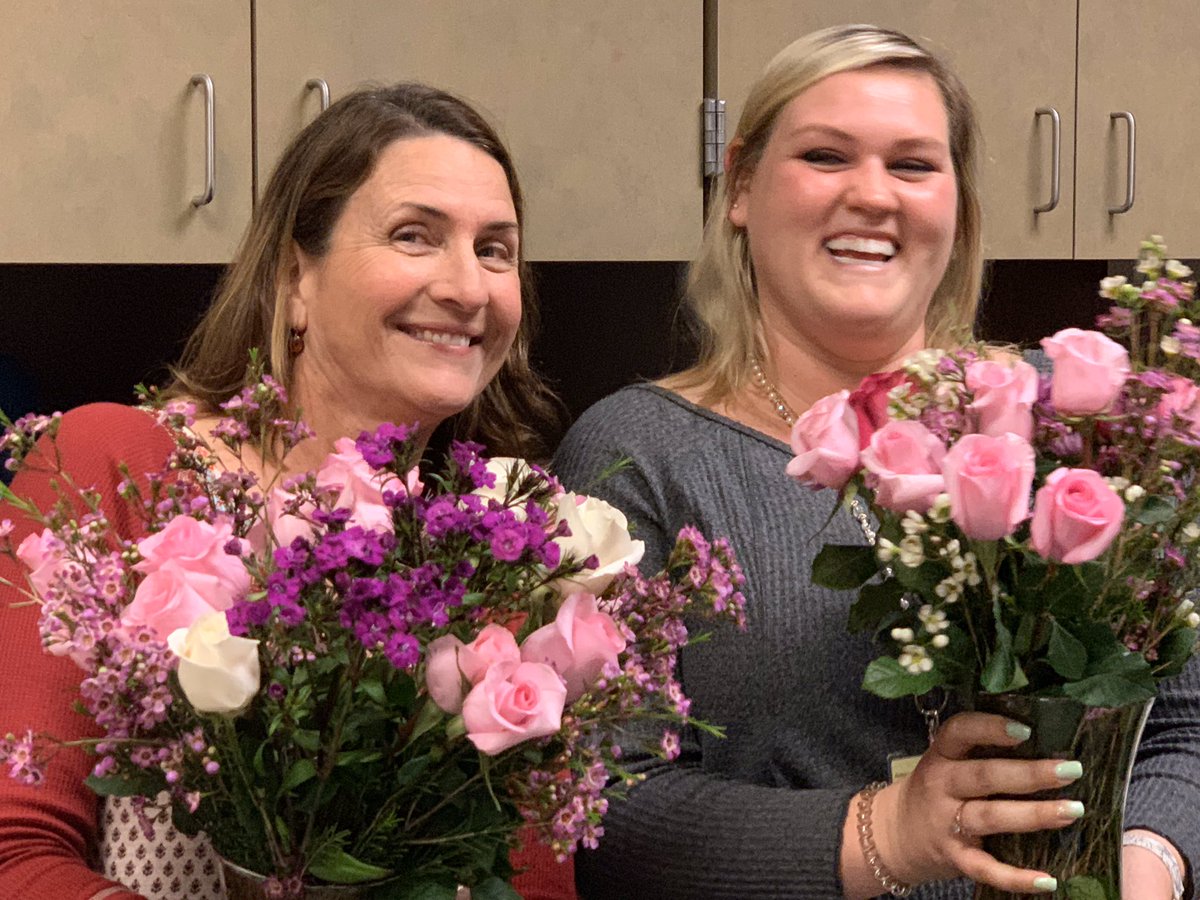 SolanaPacific's tweet image. Celebrating our Teacher of the Year, Laura Stuber, and Classified Employee of the Year, McKenna Dooley! These two are perfect representations of the dedication and student-centered team we have at Solana Pacific! Congratulations! #sbsdedu #sbsdsp