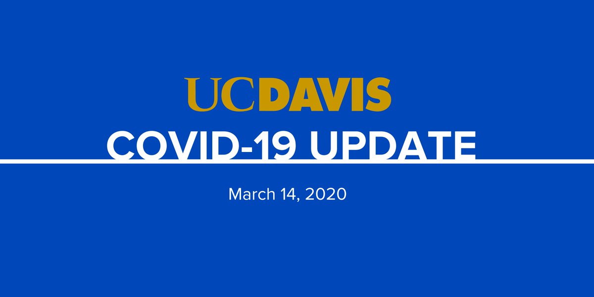 ucdavis's tweet image. We have updates for you about Spring Quarter and there is a lot of information. Here is what you need to know and where to go for more detailed answers — a thread:

• Lectures and discussion sections will be offered through remote means for the entire Spring Quarter. (1/10)