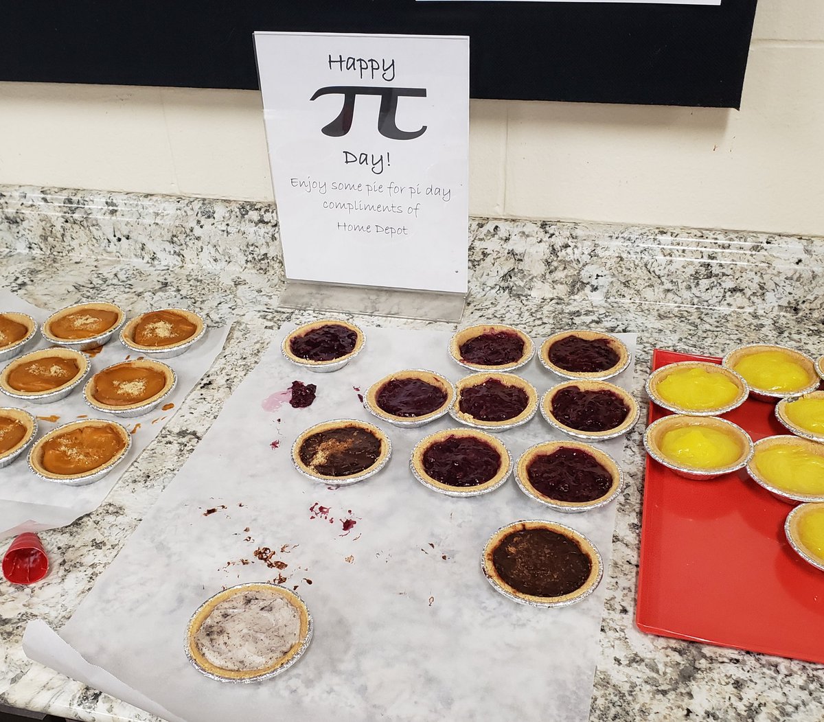 Matt Jordan (@mattjordanhd) on Twitter photo Because pie is way better than math! Thank you to our Fun Committee for treating our associates @hdjeff2001 <a href="/AngieSuePet1/">Angela Peterson</a> @doramebrennaTHD <a href="/belford_melissa/">Melissa Beth Belford</a> <a href="/MagSwanson/">Maggie</a> Because pie is way better than math! Thank you to our Fun Committee for treating our associates @hdjeff2001 <a href="/AngieSuePet1/">Angela Peterson</a> @doramebrennaTHD <a href="/belford_melissa/">Melissa Beth Belford</a> <a href="/MagSwanson/">Maggie</a>