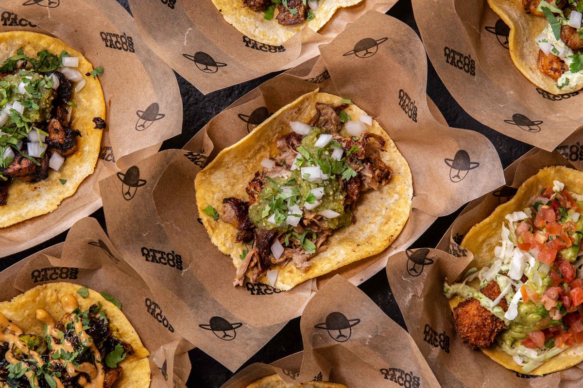 Update to our Community:  We remain open at all our locations, practicing health and safety measures suggested by the CDC, with all options available to our guests: dine in (limited seating and hours), pick-up and delivery availalbe at ottostacos.com