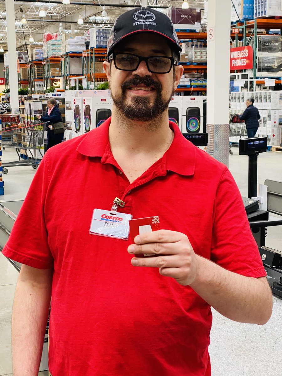 Because the world needs more people like <a href="/CaElvisd/">Elvisd23ca</a> of the <a href="/ECMANDWHITE/">ECMaroon&White</a> special needs hockey team. He was surprised at work <a href="/costcocanada/">Costco Canada</a> Peterborough with a Mazda hat and <a href="/TimHortons/">Tim Hortons</a> gift card! Keep your stick on the ice "T-Bone" #23