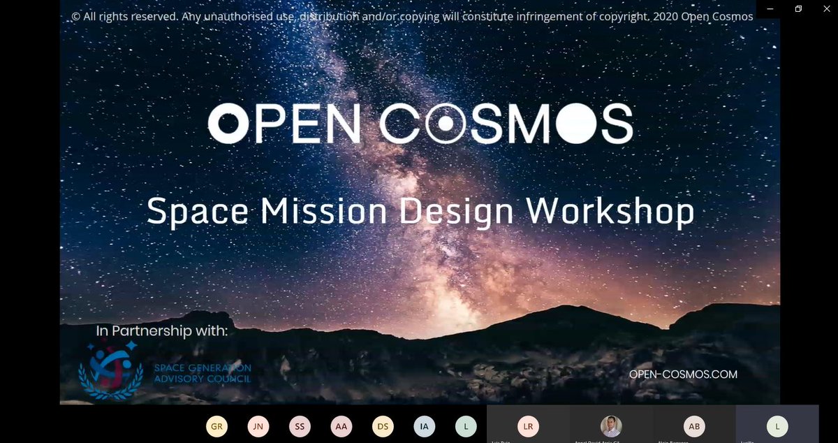 arcia_angel's tweet photo. Thanks to @Open_Cosmos 🇬🇧for the Online Workshop about Space Mission Design
Students and Professors from Panama 🇵🇦, Costa Rica 🇨🇷 and Nigeria 🇳🇬 were able to learn the steps to evaluate mission requirements and explore the main components of the #beeApp simulation software https://t.co/kL1tIS3ac7