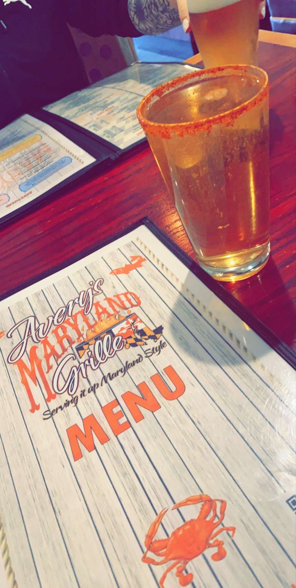 TheDrunkRedhead's tweet photo. How I’m dealing with the Coronavirus here in #Maryland 🦀 https://t.co/UXrbUocoys