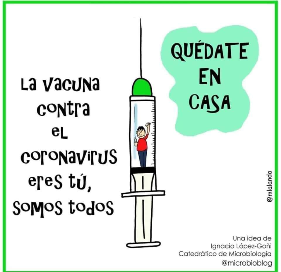 Por ti
Por mi
Por nosotros
#QuedateEnCasa #COVIDー19
