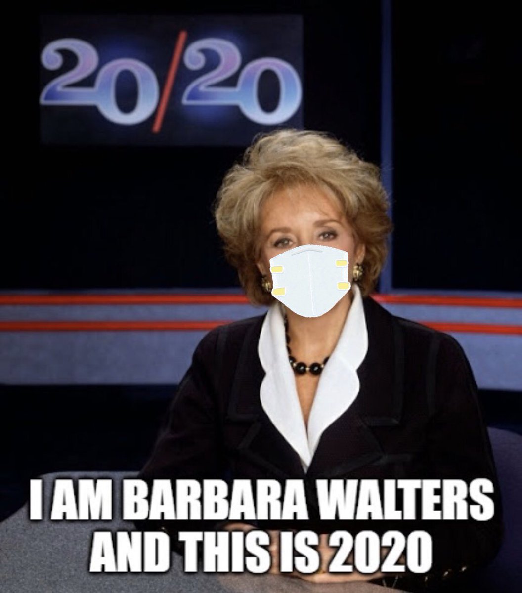 JenniferMessing's tweet image. #2020 is off to a wild start.  Please stay safe, stay calm, stay healthy, and wash your hands..... this is #2020 #coronavirus #COVIDー19 #coronapocalypse #barbarawalters