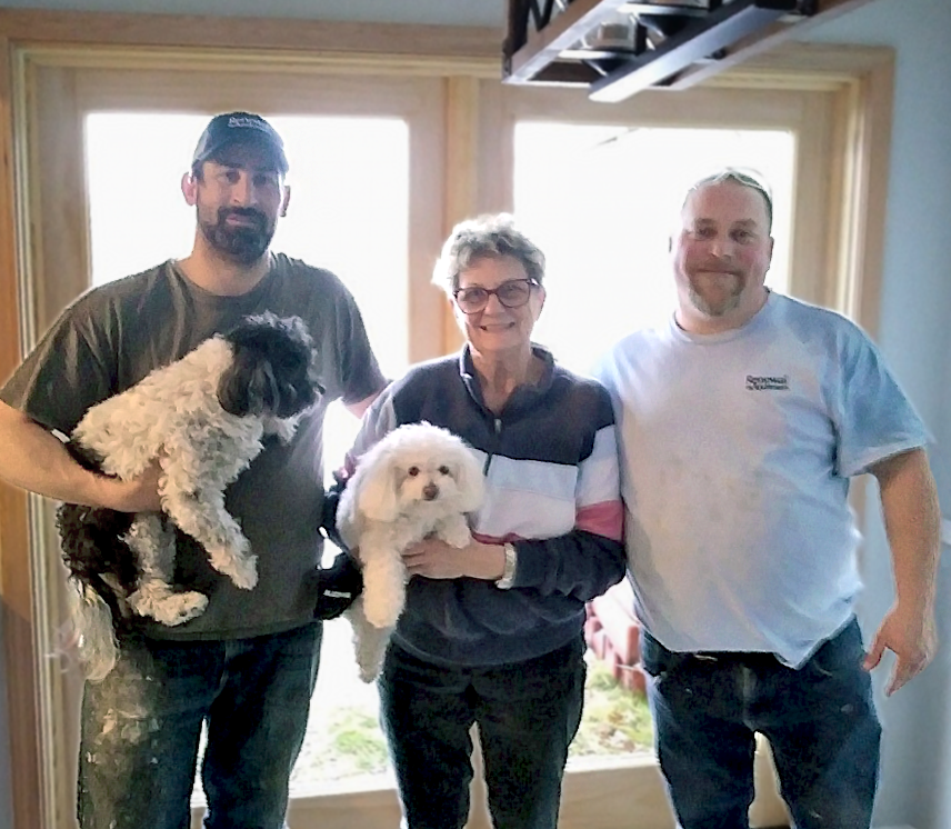 RenewalSeattle's tweet photo. Ryan shared a little about collaborating with Brandon on this fantastic patio door: "these were two of the sweetest ladies I’ve ever meet in my life! While Brandon and l installed this french door for their son, they cooked a wonderful meal for us!" https://t.co/gsKmcE44hX
