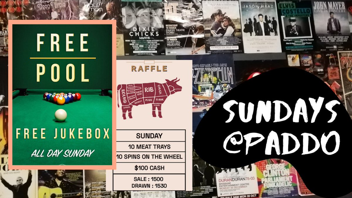 Sunday Vibes... 220 - 232 Oxford St Paddington
paddorsl.com.au