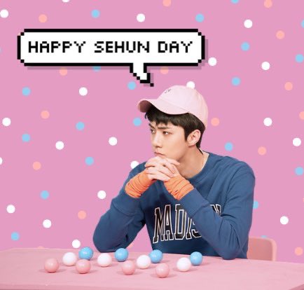EXO9Cafe's tweet photo. we are also giving out additional goodies to celebrate sehun’s birthday ♥️ here is a sneak peak of some of the things we will be giving out! https://t.co/azRkRQb5bd