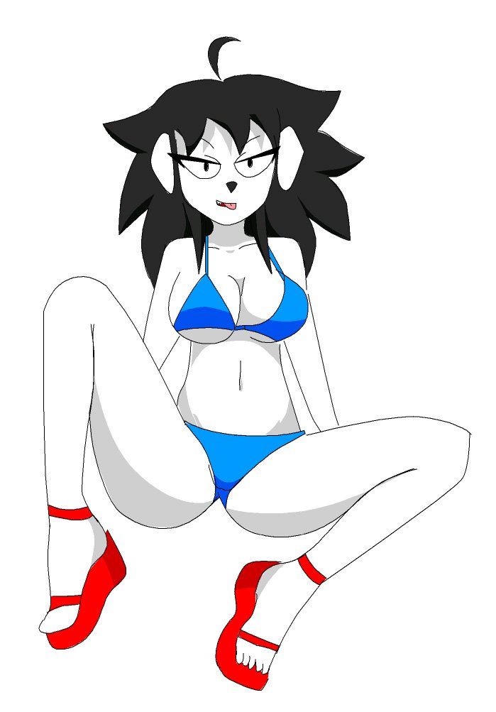 dce_king96's tweet photo. Blanche Chien bikini pose
#furry #anthro #doggirl #dog #furryart #furryfemale #bikini #pinup #pinuppose #oc #original #originalcharacter #myart #drawing #dibujo #artwork #illustration #digitalart https://t.co/4iRlnhoJeI