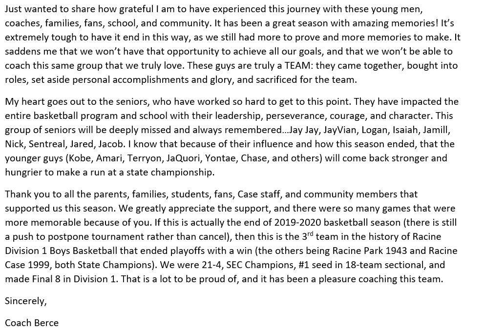 Had an awesome season that came to an end too suddenly...proud of this group <a href="/JayVianFarr/">JayVían Farr☔️</a> <a href="/JayJayRankins/">JayJay Rankins</a> <a href="/NickFugiasco/">fugi</a> <a href="/JaKobeTP11/">bean</a> <a href="/marithebucket17/">MARI👑🏀‼️</a> <a href="/IBWright24/">Zay ✍🏽</a> <a href="/BrumbyTerryon/">Terryon Brumby</a> <a href="/THECASEEAGLES/">Case Eagles</a> <a href="/casestudentsec/">Case Student Section</a> <a href="/SEC_WI/">Wisconsin SEC</a> #casepride #casebasketball