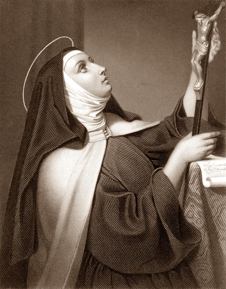 SantosIglesia's tweet photo. "Nada te turbe,
Nada te espante,
Todo se pasa,
Dios no se muda,

La paciencia
Todo lo alcanza;
Quien a Dios tiene
Nada le falta:
Sólo Dios basta.

Eleva el pensamiento,
al cielo sube,
por nada te acongojes,
Nada te turbe.

https://t.co/Q30f2TP3Y1"