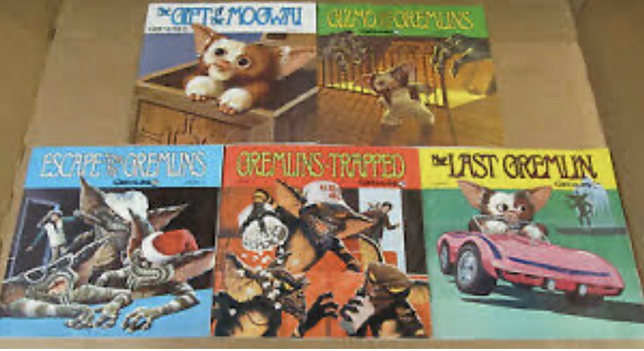 Always loved those storybook vinyl 7”s based on movies you’d already seen. Gremlins in this case. So much work!