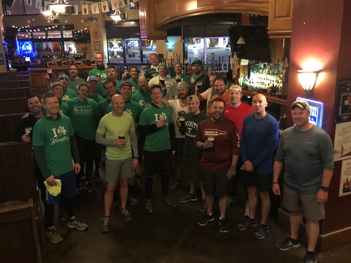 F3Louisville's tweet photo. When the going gets tough, the tough gets going.  Today @F3Louisville got going! Celebrating 1 yr launch of @F3Garden Celebrated #Samual with $600 donated to #AHA Drank @GuinnessUS with #Buschhhh sent 20+ volunteers to @daretocarefb to load boxes for hungry children. #Impact https://t.co/tr10SCbAUP