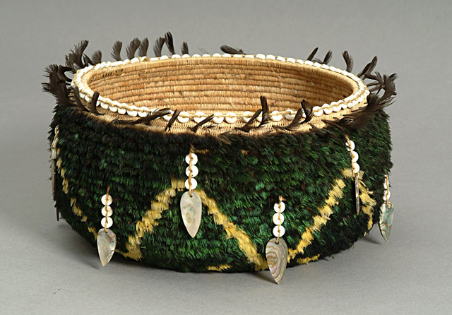I posted some full-size Pomo baskets upthread but as a reminder, Pomo basketry is just bananas