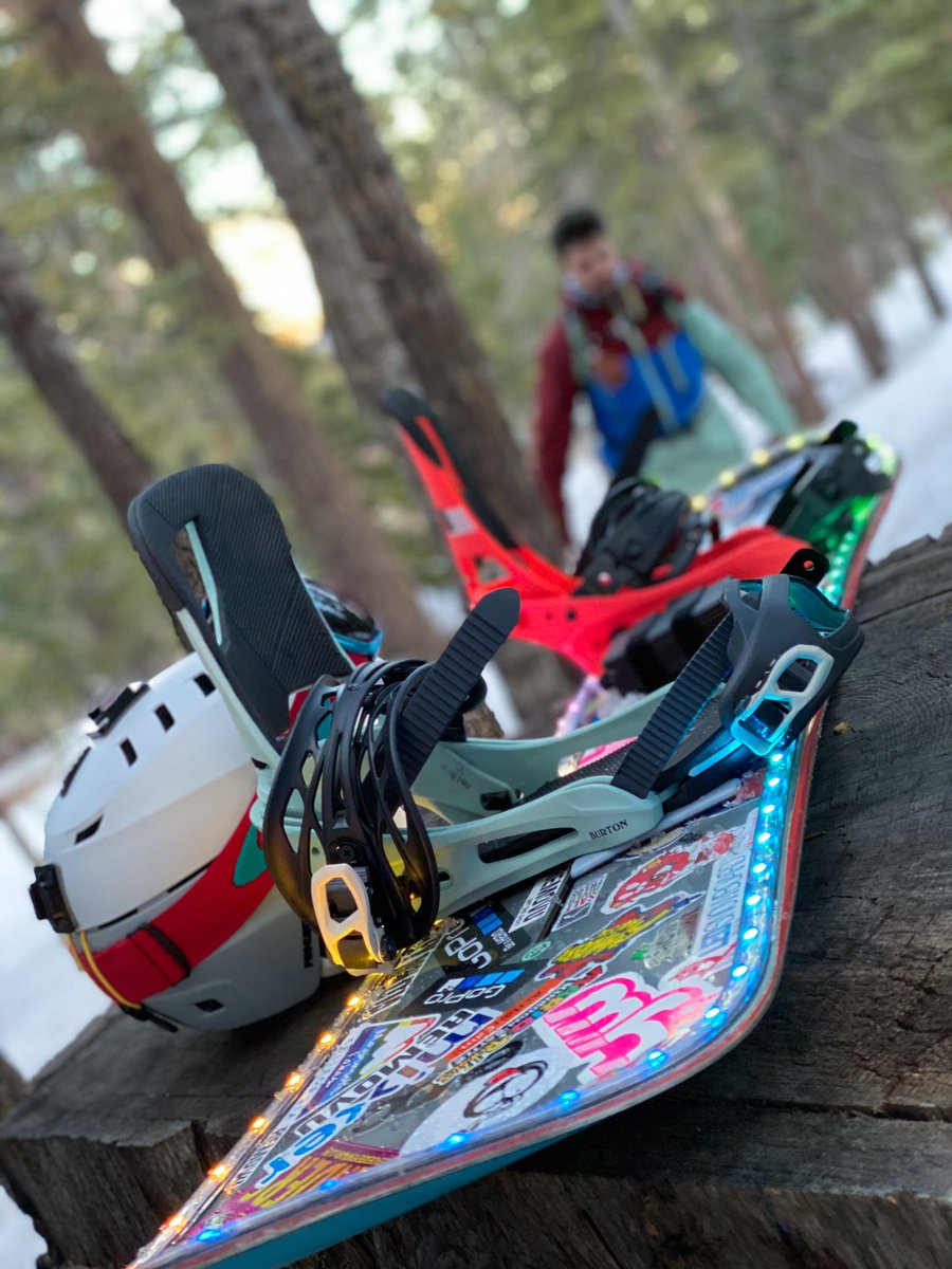 LEDsnowboard's tweet photo. We are working on something new! Thanks @MarkHawk for the awesome photos! #snowboard #snowboarding https://t.co/uw2zhRqnX8