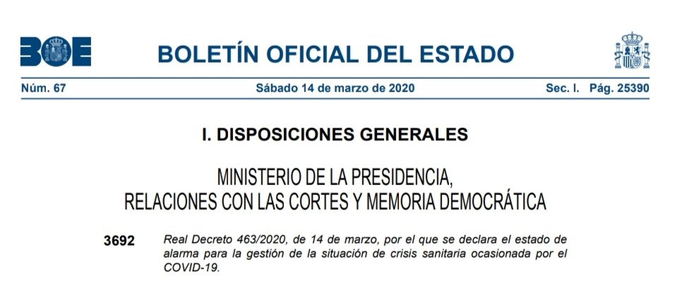 RubenSanchezTW's tweet photo. Pueden abrir tiendas de:
-alimentación
-bebidas
-prod. de 1a necesidad
-farmacias
-clínicas
-ópticas
-ortopedias
-prod. higiénicos
-peluquerías
-prensa y papelería
-gasolineras
-estancos
-equipos tecnológicos
-telecos
-alimentos mascotas
-comercio online
-tintorerías
-lavanderías https://t.co/N0vPW4MiOP
