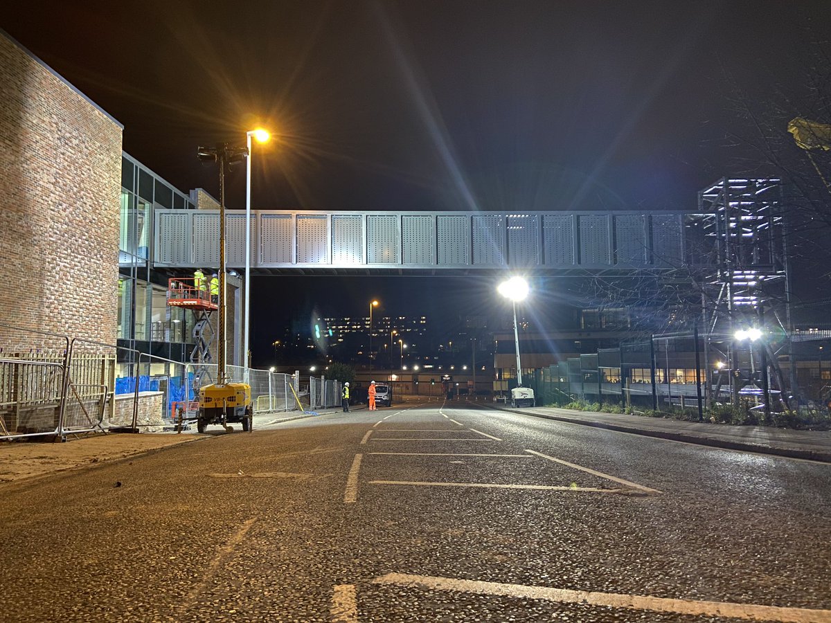 LiLawson85's tweet photo. Not an average Saturday night but huge congratulations to our #Dixonstrinity team for completing the new addition to the Chapeltown skyline! 🏗 Feeling proud of the team tonight! https://t.co/d4bhjYxDjF