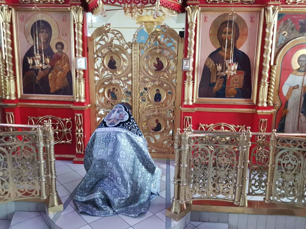 1 седмица великого. Лавра Феодосия Великого. Монастырь Феодосия Великого в Палестине. Великопостное богослужение.