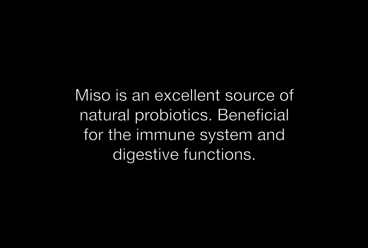 Naturally boost your immune system with the probiotic rich dish of miso soup... 

In the practice of macrobiotics we consume it daily for breakfast.

youtube.com/watch?v=6Pxs3S…