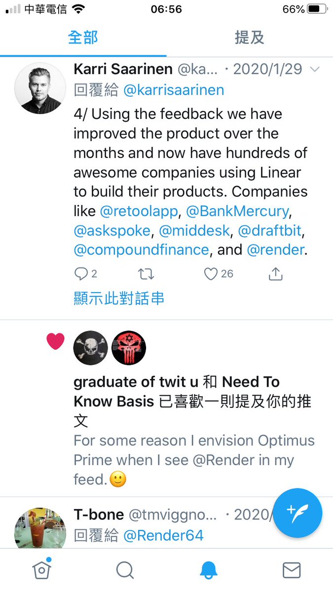 render_tw's tweet photo. @anuraggoel @stevendotjs @itamarok @NikkitaFTW @zeithq @Lemonade_Inc Hi, guys, For some reason I got many mentions or message accidentally. Would check your email ? I report this issue before but no response. I thought you may appreciate that. https://t.co/C4VzWoFZmD