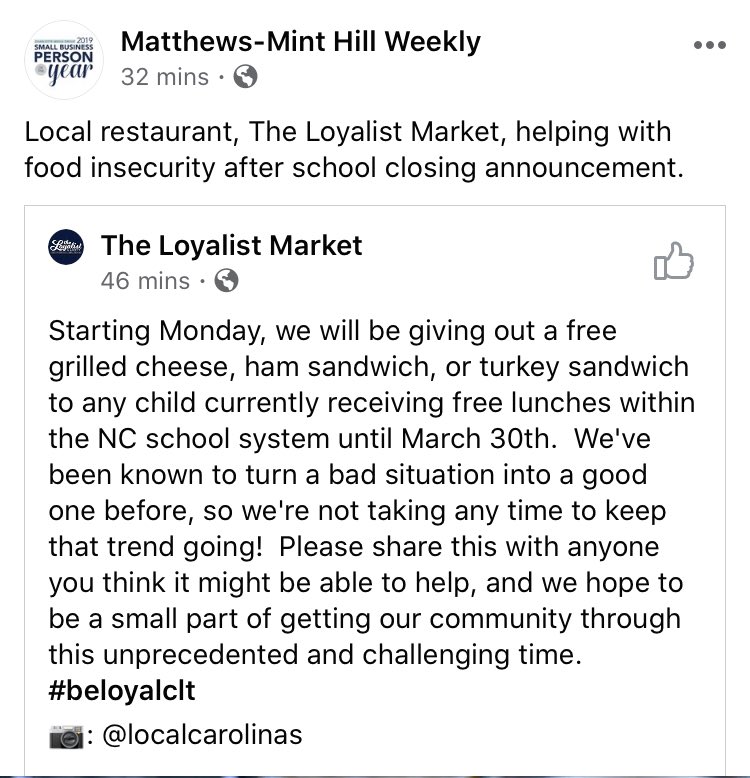 FerronStephanie's tweet photo. CMS students in the Matthews Area https://t.co/JCGfzEPcVo
