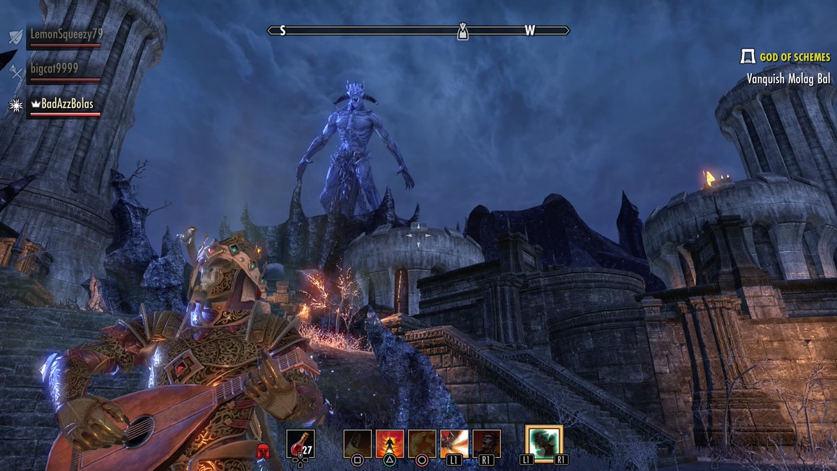 Darccide4Life's tweet image. Settling the mood for battle! #ESO #ElderScrollsOnline #PS4share