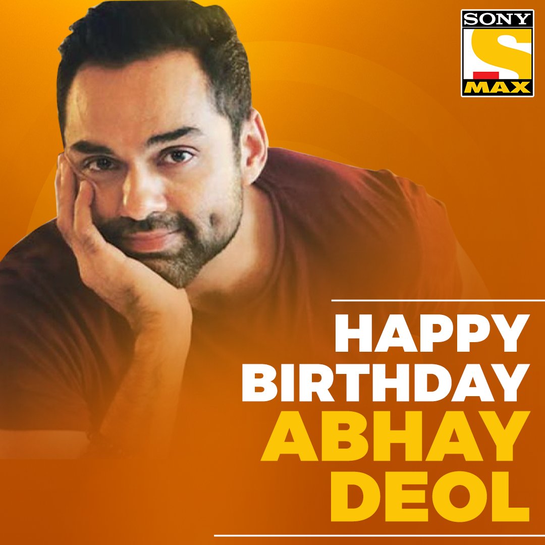 Wishing a very happy birthday to the very talented actor, Abhay Deol.   