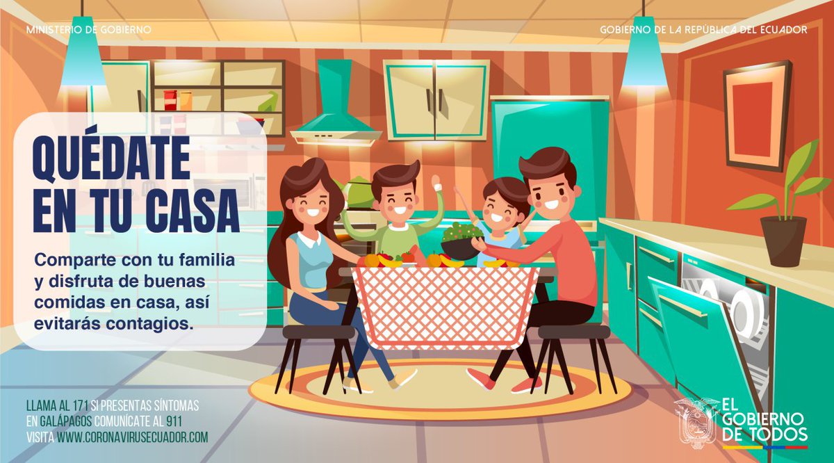 #ActivadosPorLaSalud | El #COVID19ec es un virus que está afectando a todo el mundo. Tomemos conciencia y evitemos las aglomeraciones. #QuédateEnTuCasa