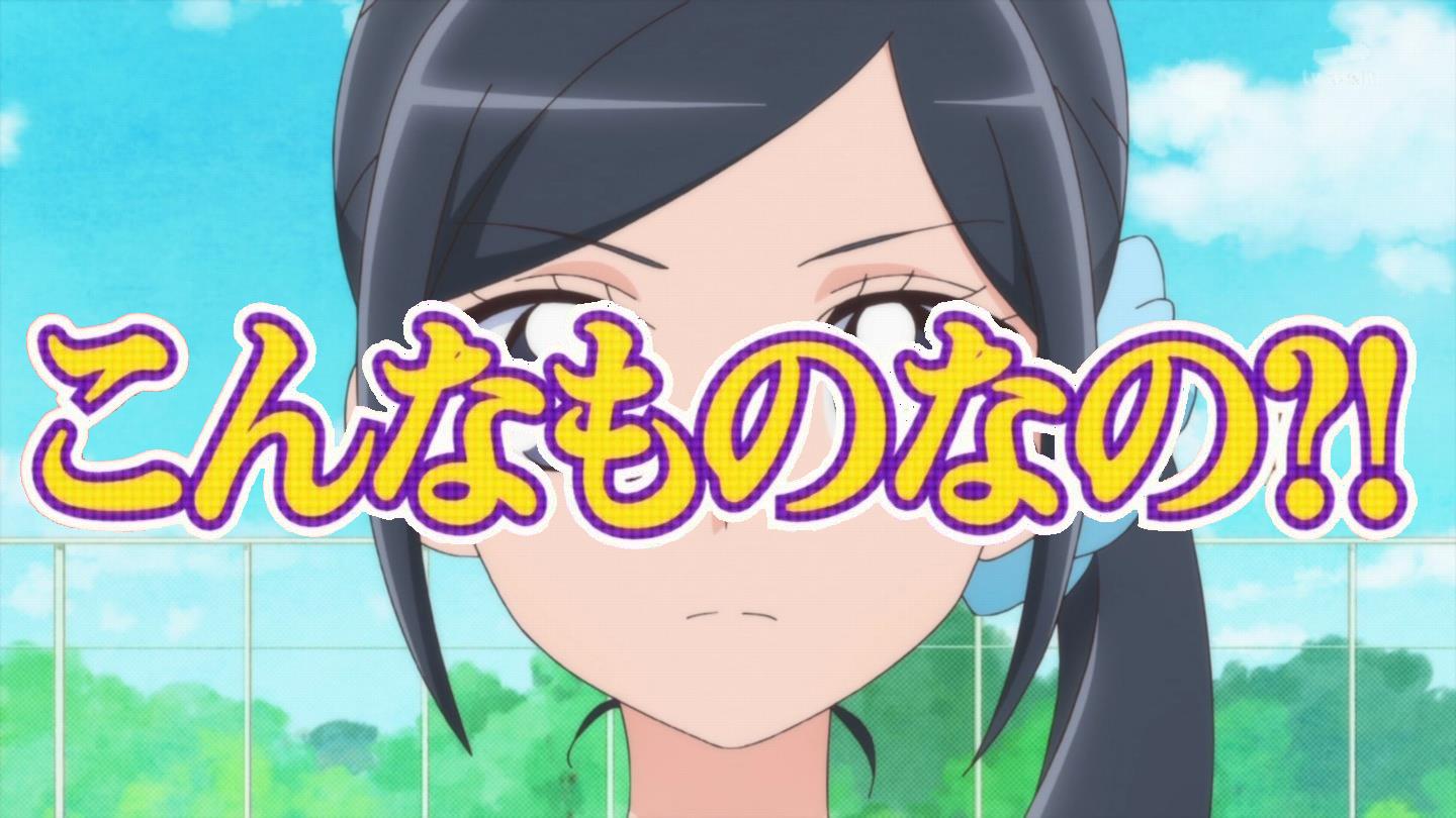 みながわ あおい ちゆちゃんの こんなものなの コラ 元ネタ に位置を合わせた1枚目と 顔が見えるように大きさと位置を調整した2枚目 こんなものなの プリキュアクソコラグランプリ Precure T Co 0hvolesecn Twitter