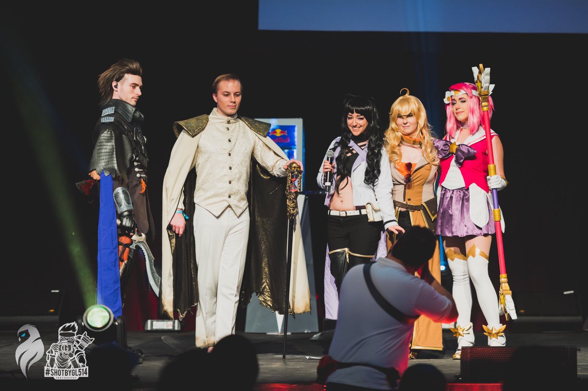 shotbygl514's tweet photo. One last look at the judges of #lanets2020 @lan_ets cosplay masquerade this year: @WZProps @echangcosplay @emykytteh @valkyrjacosplay @emiliegauvincreations https://t.co/O8DYzdzBkv