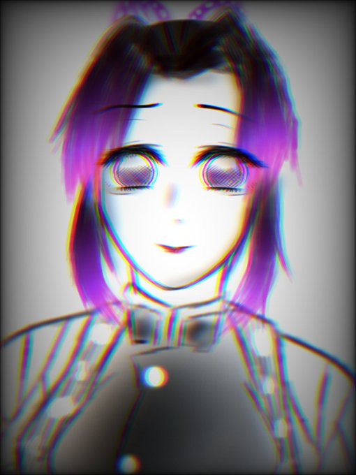 しゃけ丸 K.K🌈さんがTwitterに投稿した胡蝶しのぶ(鬼滅の刃)のイラスト。