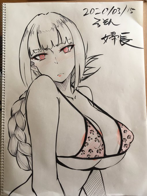 毎日スケブ65日目
婦長〜❤️

土日は昼に上げるわ 