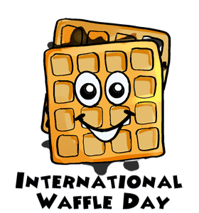 Happy waffle day, everyone!